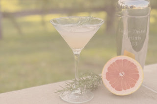 The Cattle Drive Martini: A Grapefruit & Rosemary Ranch Classic
